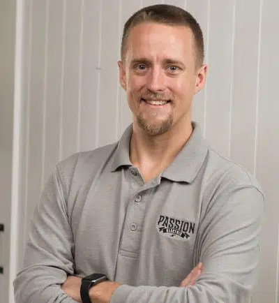 Bo Johnson, owner of Passion Electric