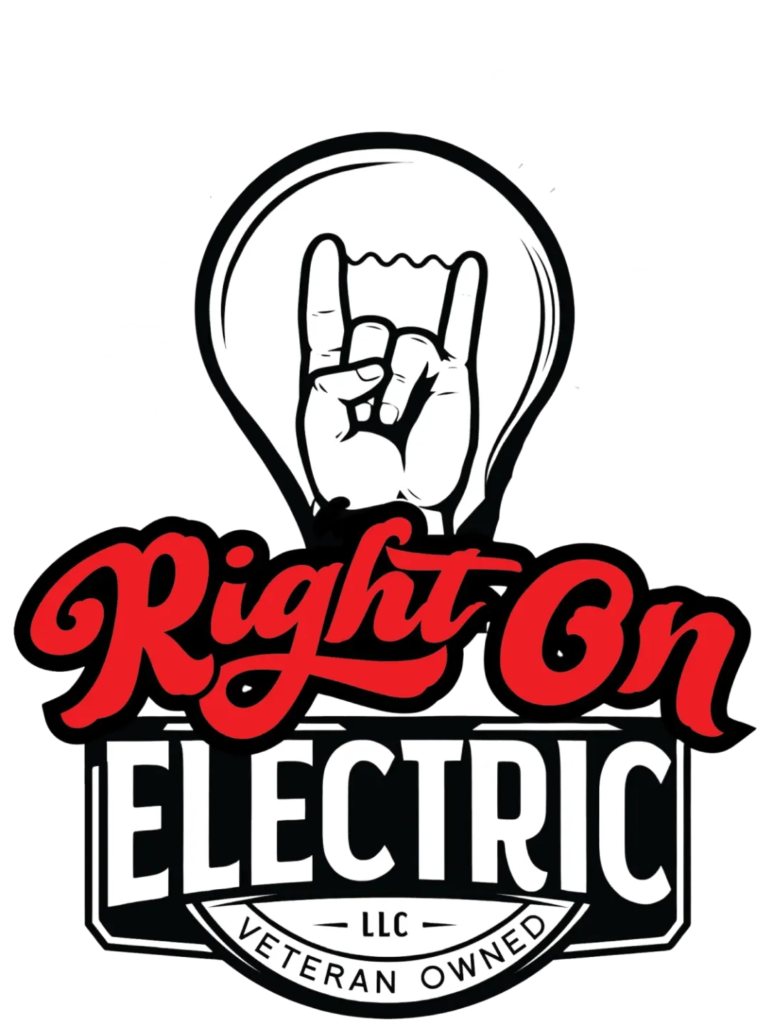 Business logo for Right on Electric